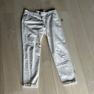 Cream white Chinos pants